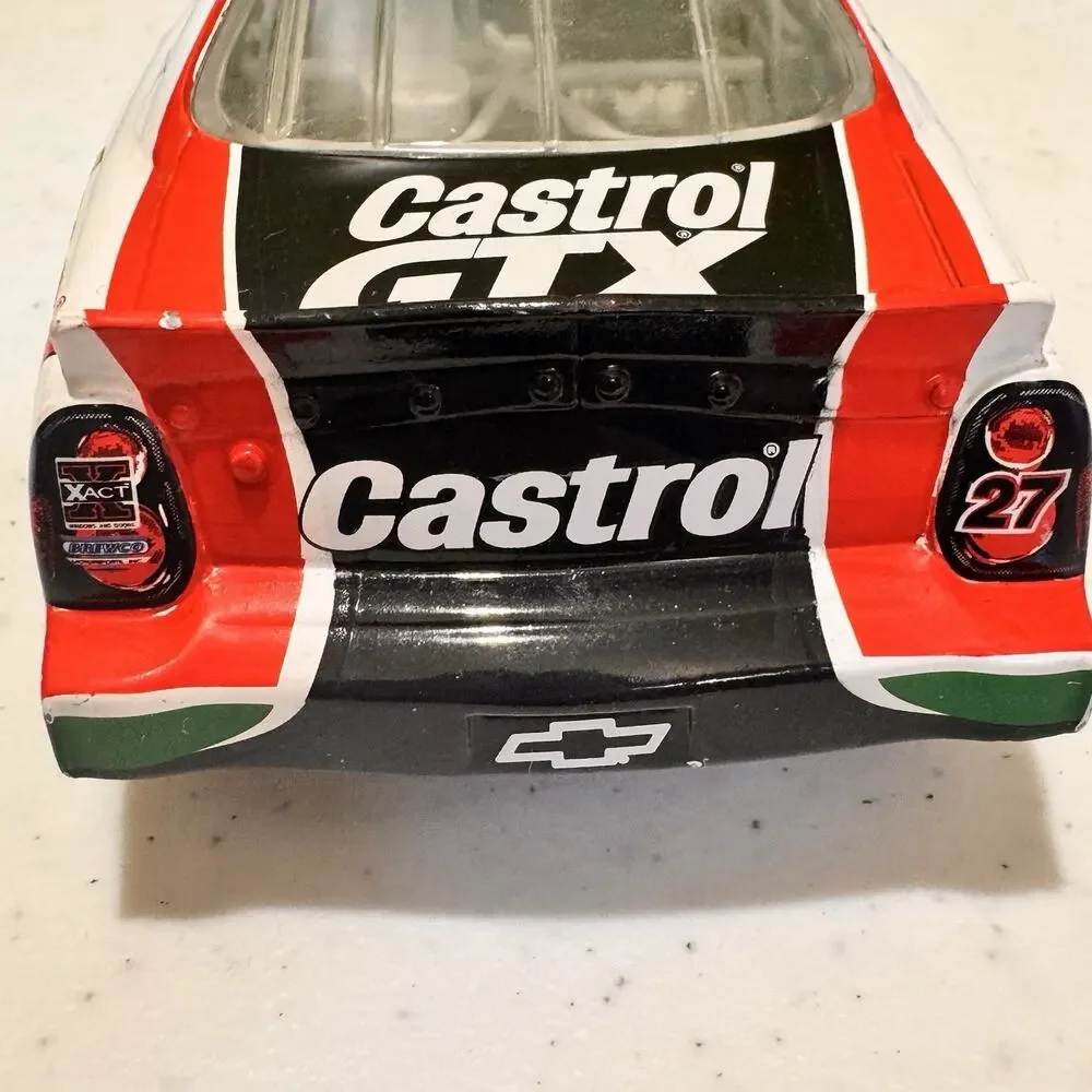 NASCAR #27 Casey Atwood Castrol GTX Die-cast 1:24 Scale Model Vtg Hasbro Heavy‎